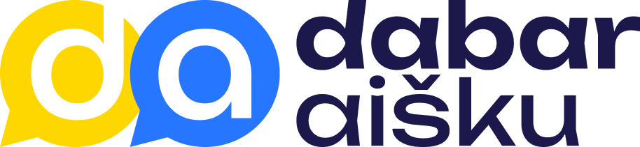 Dabar Aišku логотип